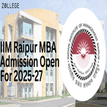 IIM Raipur MBA Admission Open For 2025 27